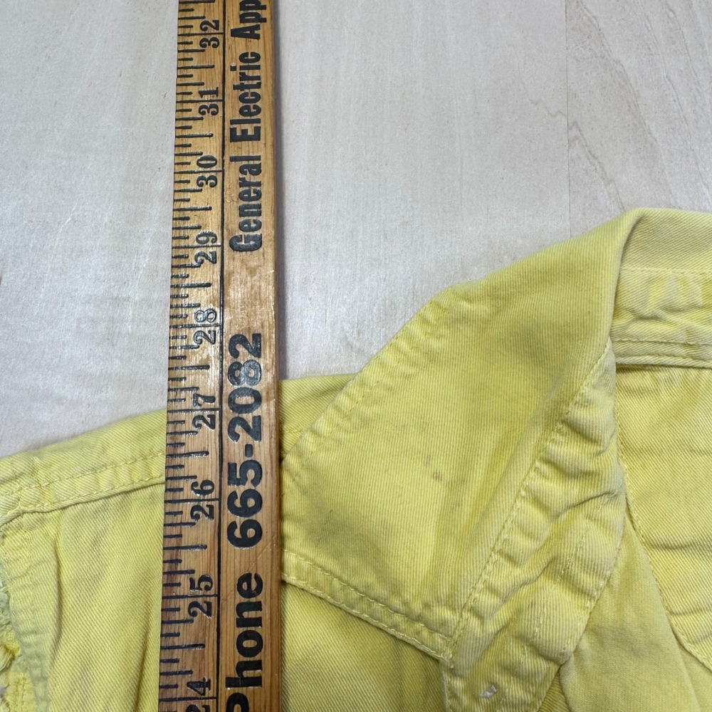 Biker Design 2005‎ Daytona Beach Bike Week Sleeveless Shirt Mens Large Yellow L - Picture 2 of 8